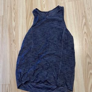 Lululemon grey open/back tank 6